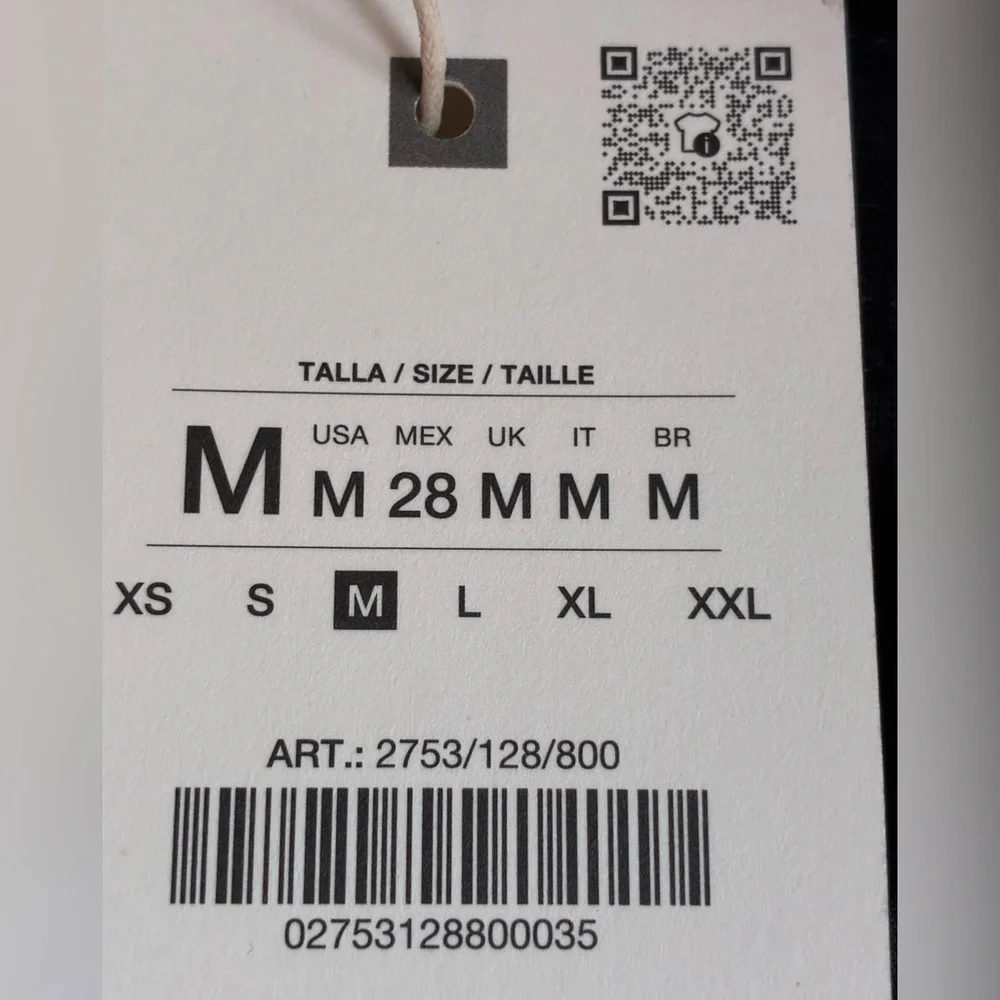Zara nwt black